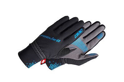 Превью  Перчатки лыжные KV+ Focus Black/Blue